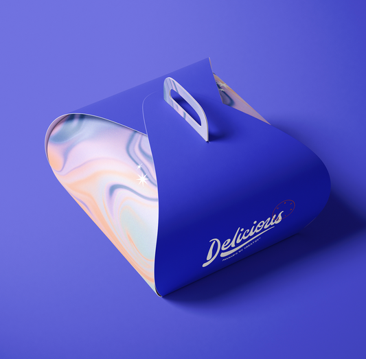 Custom Curved Cake Box