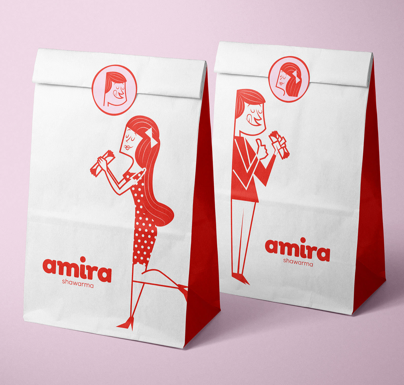 Custom Carryout Bags